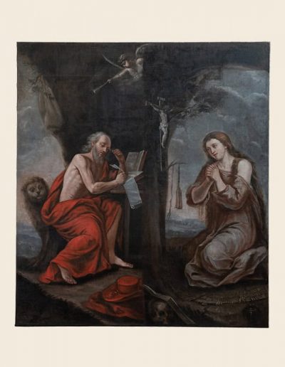 María Magdalena y San Jerónimo penitente