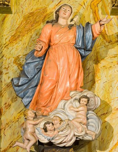 Retablo mayor. Nuestra Señora de la Asunción