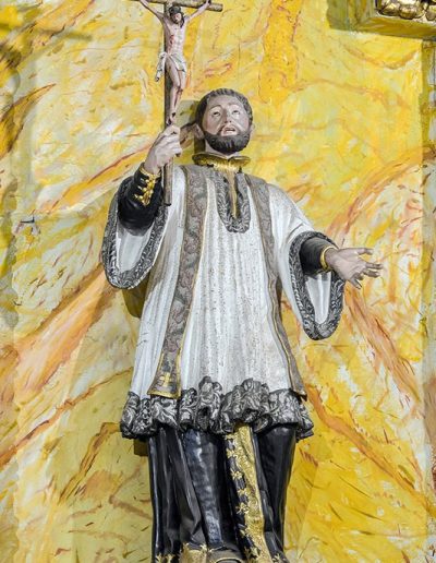 Retablo mayor. San Francisco Javier