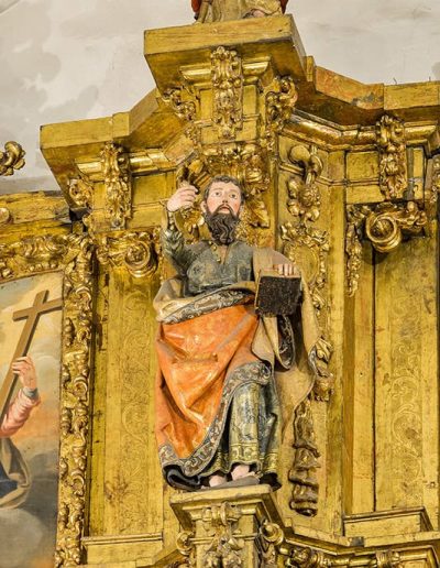 Retablo mayor. ¿San Pedro?