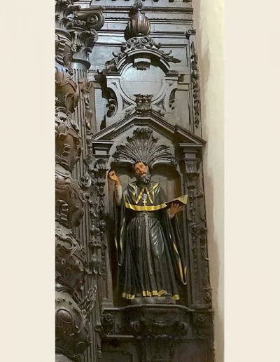 Retablo mayor. Calles laterales