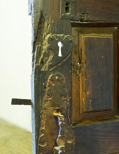Herrajes de las puertas de la sacristía