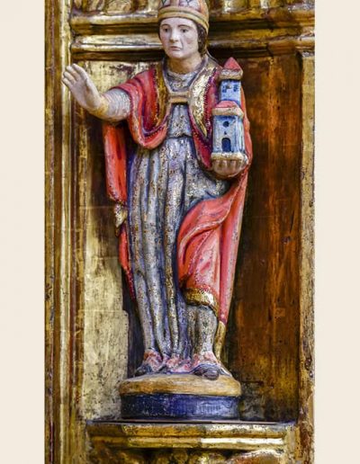 Retablo mayor. San Gregorio