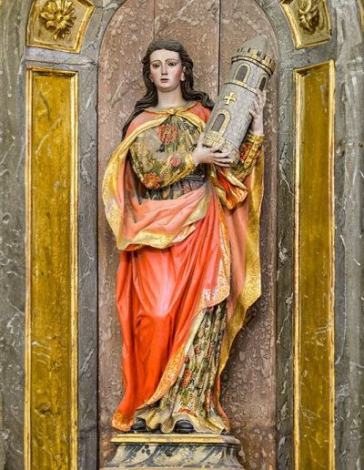 Retablo de Santa Bárbara. Santa Bárbara
