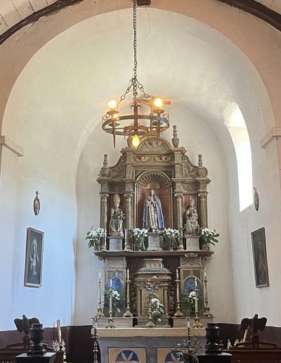Bóveda del presbiterio