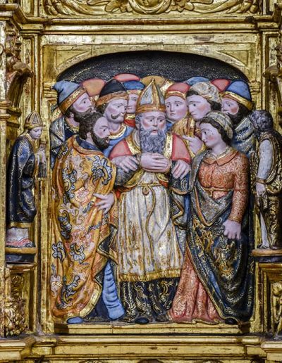 Retablo mayor. Los Desposorios