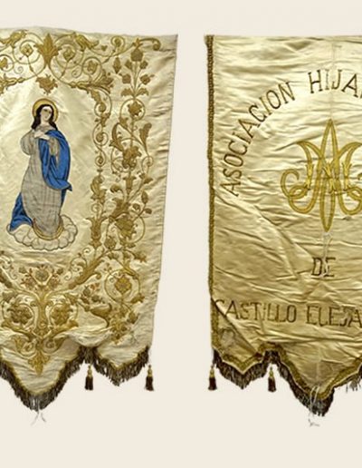 Estandarte de Hijas de María